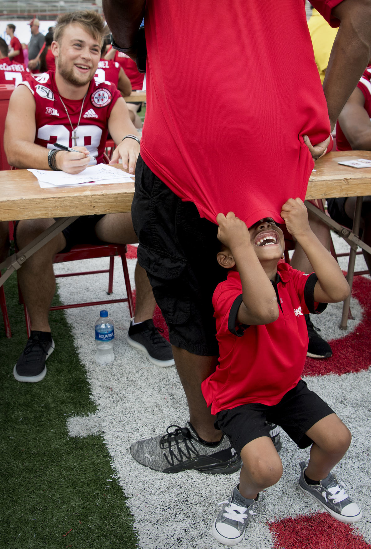 Husker fan day, 8.1